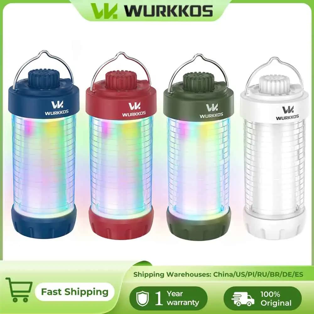 Wurkkos CL01 – mini latarka LED 550 lm z RGB, lampą kempingową i powerbankiem