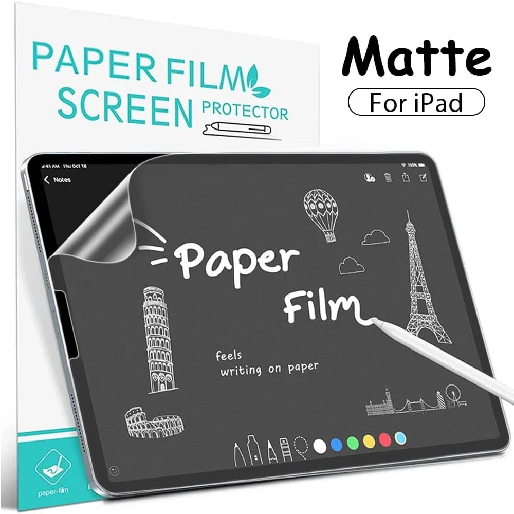 Folia ochronna ekranu jak papier — do iPad Air, Pro, Mini (wiele modeli)